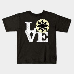 Love White Mana Magic The Gathering Kids T-Shirt